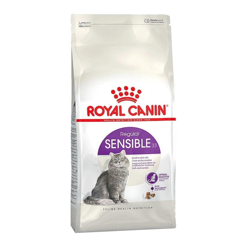 Royal Canin Sensible корм для кошек с чувствительной пищеварительной системой в возрасте 1