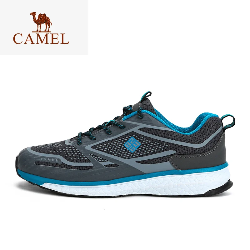 CAMEL/Коллекция 8264 года; мужские и женские Треккинговые ботинки; дышащие прогулочные беговые кроссовки; удобные треккинговые кроссовки - Цвет: Male-Gray