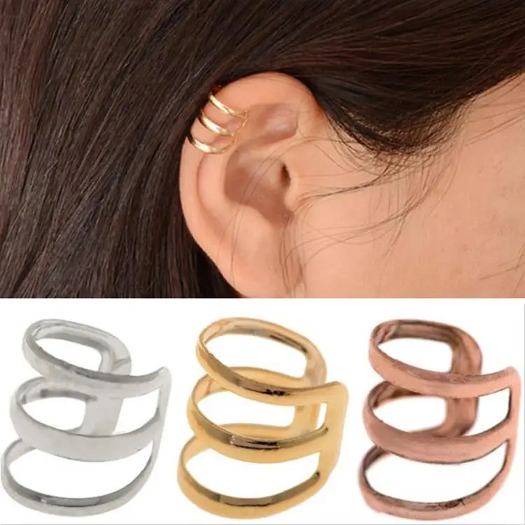 1 шт. U образные серьги клипсы в европейском и американском ретро стиле|ear bone clip