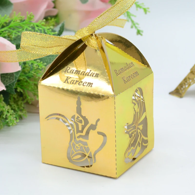 Оптовая продажа 2019 новый продукт eid mubarak Декор лазерная резка муслиновая молитва