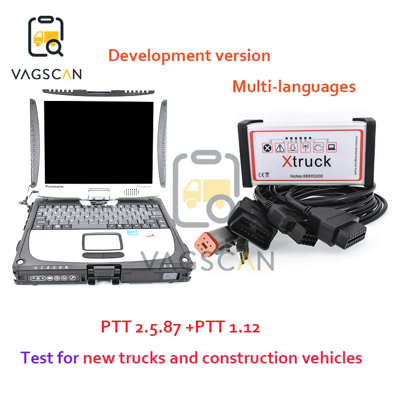 Toughbook CF19 с Xtruck Y1 vocom 88890300 диагностический сканер для Volvo vocom/Volvo/Renault/UD/Мак |