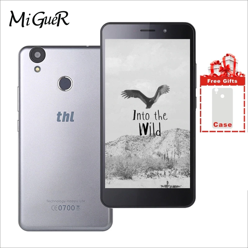 Оригинал THL T9 PRO мобильный телефон 5 дюймов Android 6 0 MTK6737 4 ядра 2 Гб Оперативная