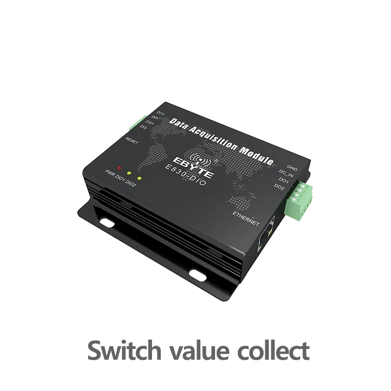 E830 DIO (ETH 2A) Modbus RTU Ethernet цифровой сигнал Acquisiton сервер последовательного