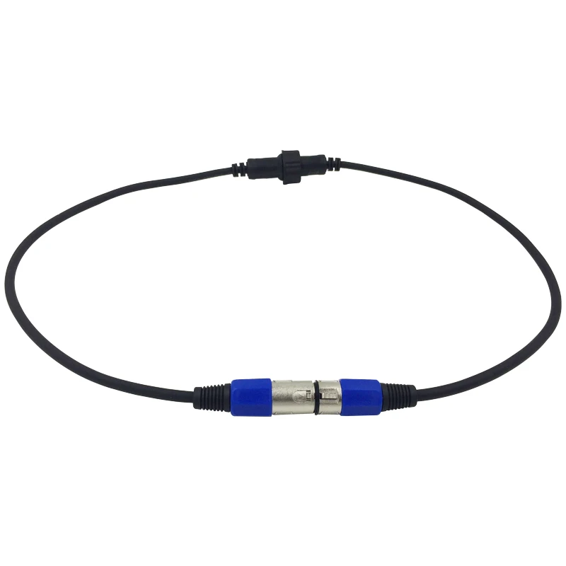 2 метра SZB 3 pin DMX In and Out новейший водонепроницаемый разъем для движущейся головки