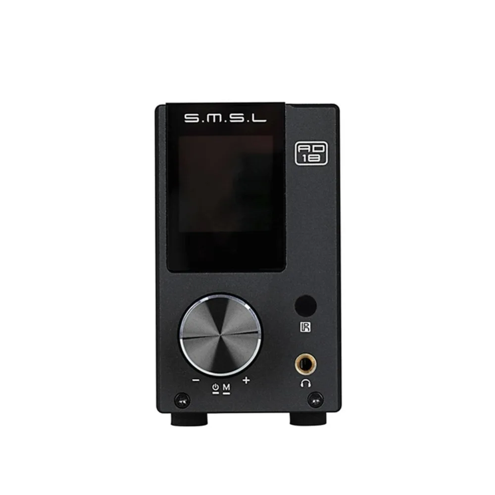 SMSL AD18 V3.1 80 Вт * 2 hi fi аудио стерео DSP полный цифровой усилитель мощности Bluetooth 4 Apt X USB