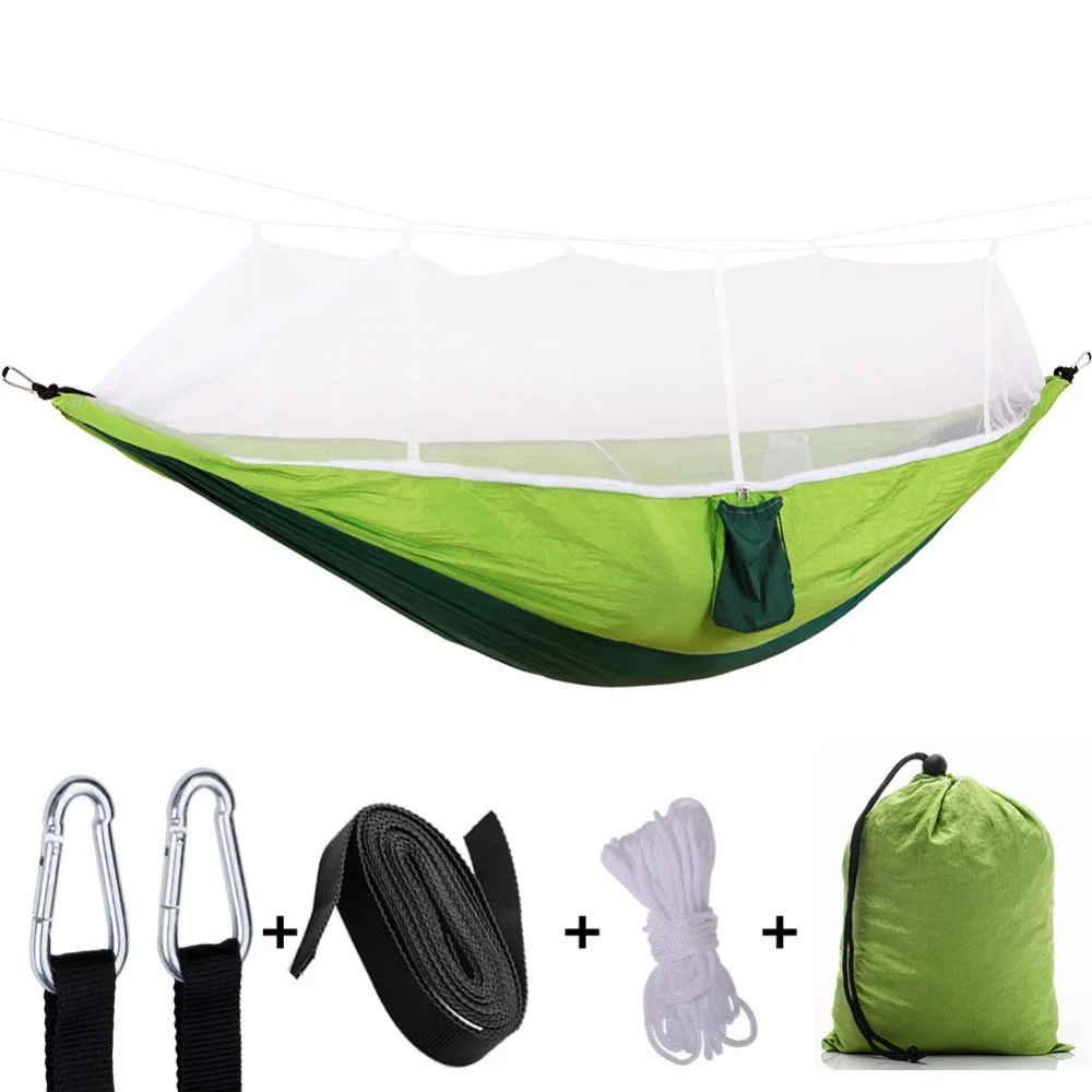 Ultralight Parachute Hammock Hunting Mosquito Net Double Person drop-shipping Outdoor Furniture | Мебель