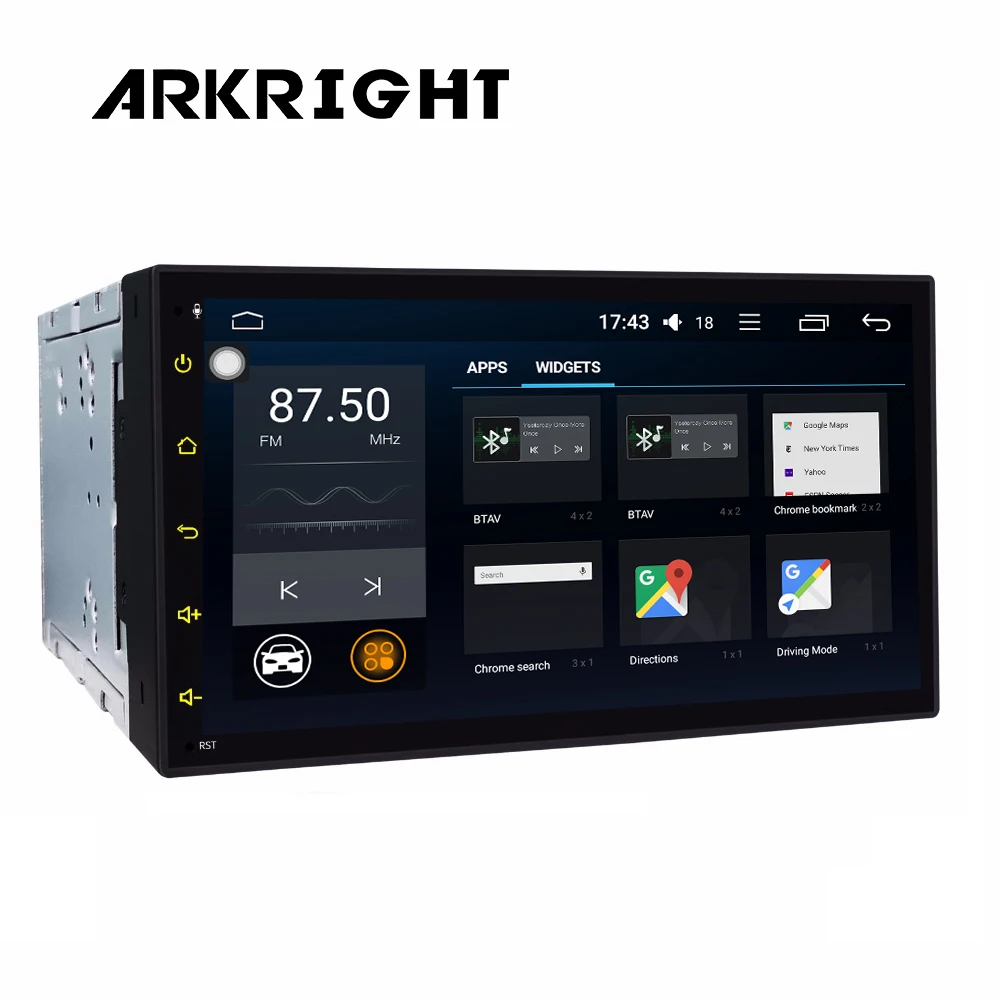 Универсальный мультимедийный плеер PX5 на Android 8 1 с GPS навигацией 6 95 &quot 2 Din 4 + 64 ГБ