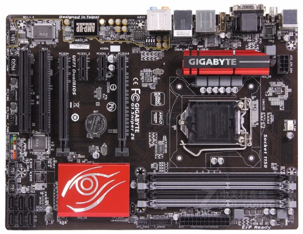 LGA1150 Z97 для Gigabyte GA G1.Sniper Z6 оригинальная настольная материнская плата 1150