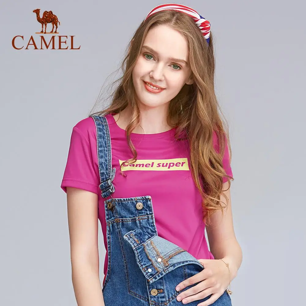 CAMEL мужская и женская футболка для активного отдыха летняя с технологией против