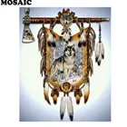 5d алмазная вышивка сделай сам, 3d вышивка крестиком, волк, индийский Ловец снов, алмазная живопись, полная мозаика сделай сам, товары для домашнего декора