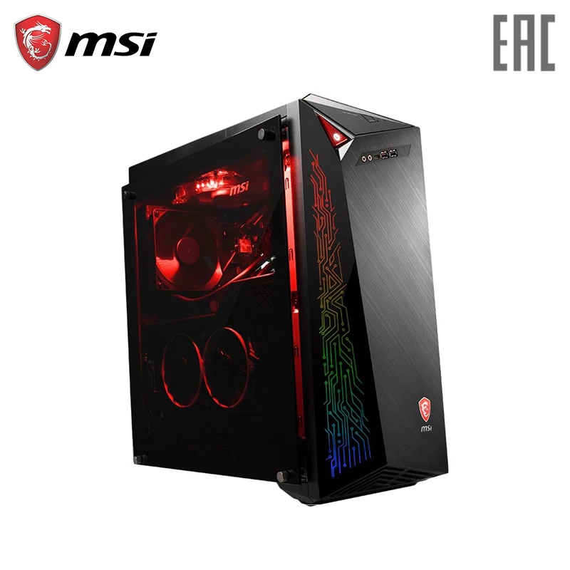 ПК MSI Infinite A 8RC-209RU/i7-8700/8Гб/1Тб+128Гб SSD/GTX1060 6Гб/WiFi/Bluetooth/черный/Win10 (9S6-B91531-209) | Компьютеры