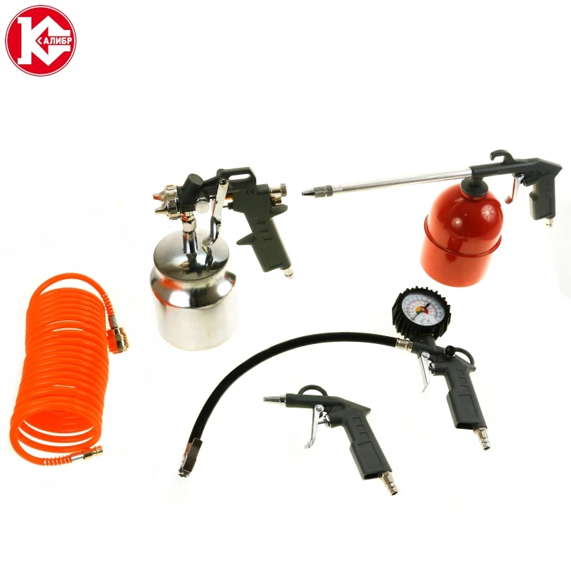 Набор пневмоинструмента Калибр НП 5Н|pneumatic tool set|pneumatic toolstools pneumatic |