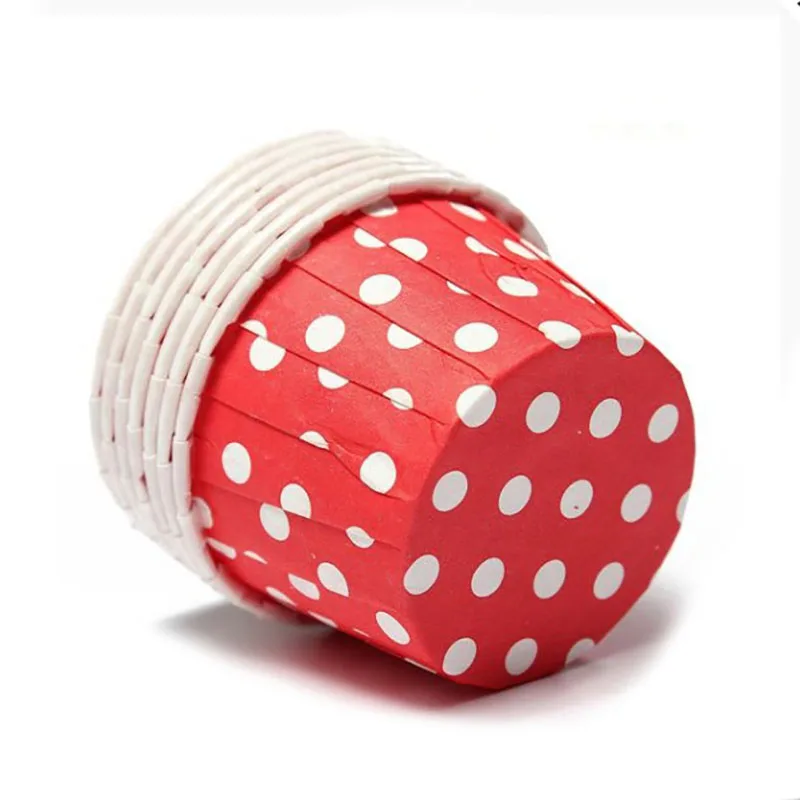 100 шт бумажные обертки для кексов чехол выпечки чашки вечерние кексов| |