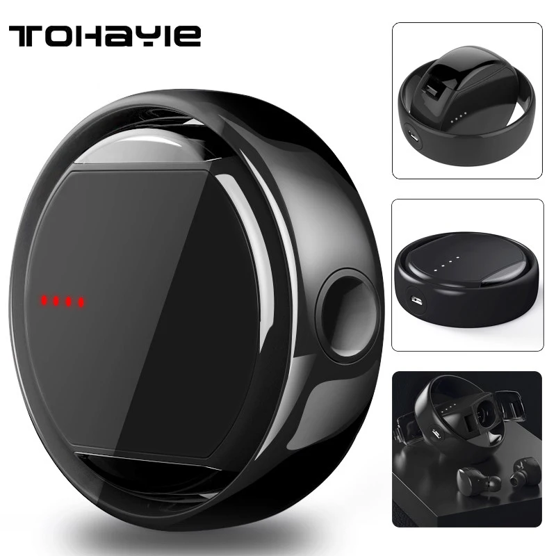 ToHayie Bluetooth 5 0 наушники TWS Ture беспроводные гарнитура с микрофоном Мини вкладыши PK