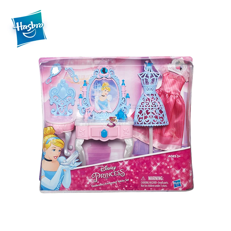 Hasbro Принцесса Золушка Очарованный Набор тщеславия Белль быть нашим гостем