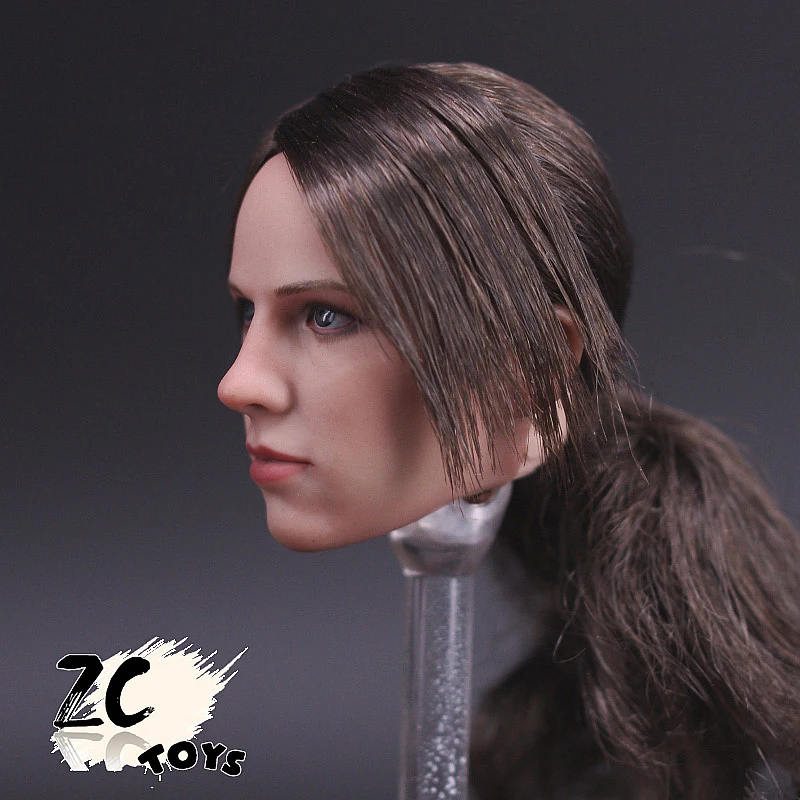 ZCtoys 1/6 весы аксессуары Снайпер Цзинцзин тихий длинные волосы версия головы