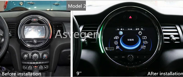 Автомагнитола для BMW Mini Cooper мультимедийный проигрыватель с ОЗУ 2 Гб ПЗУ 16 ГБ после