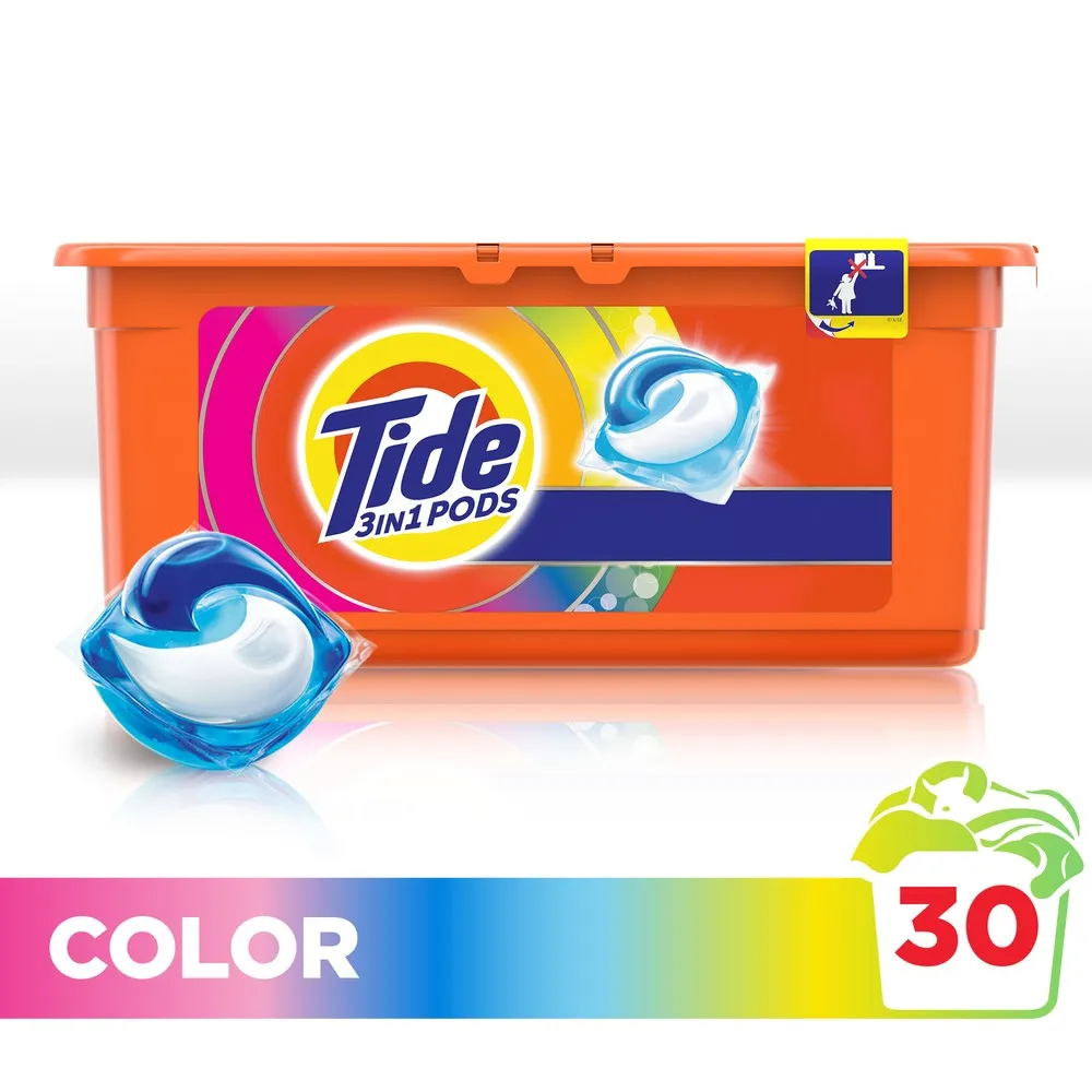 Капсулы для стиральной машины Tide Color Pods(30 шт