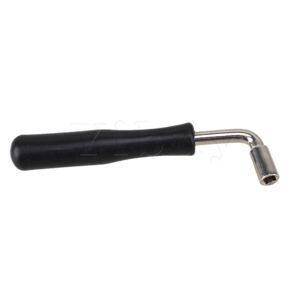 Yibuy Black L-shape Design Tuner Spanner Chinese Guzheng Tuning Hammer Wrench | Guitar Parts &amp Accessories