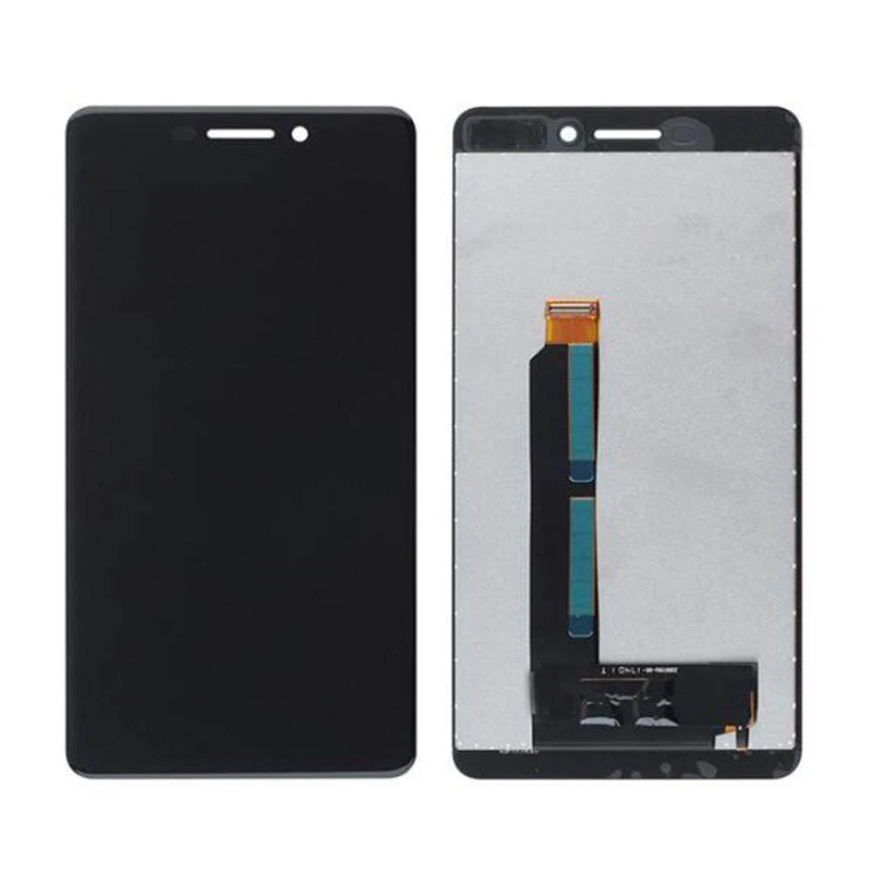 ЖК дисплей + сенсорный экран Digitizer Sense в сборе черный 5 &quotдля Nokia 6 1 Plus N6 2018|Экраны
