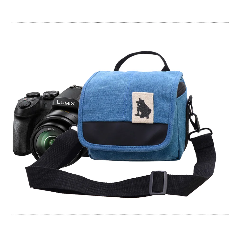 Холщовый чехол для камеры Panasonic LUMIX LX100 GX85 GX8 GX7 GX1 GF7 GF6 GF5 GF3 GF1 GF2 GM1 FZ70 FZ150 FZ60 LZ20|camera bag