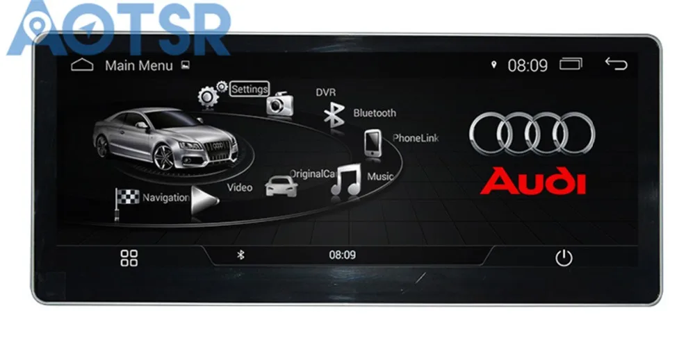 

Автомобильный DVD-плеер The Pure Android для AUDI A4 2017 2018, аудио, GPS-навигация, радио, мультимедиа, радио, магнитофон