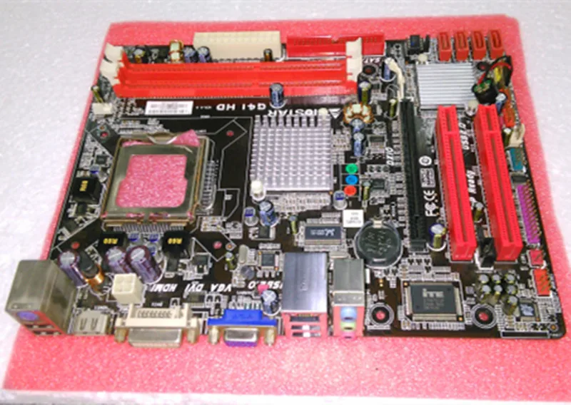 For BIOSTAR G41HD 6.x Original Used Desktop Motherboard G41 LGA 775 DDR3 4G SATA2 USB2.0 Micro ATX | Компьютеры и офис