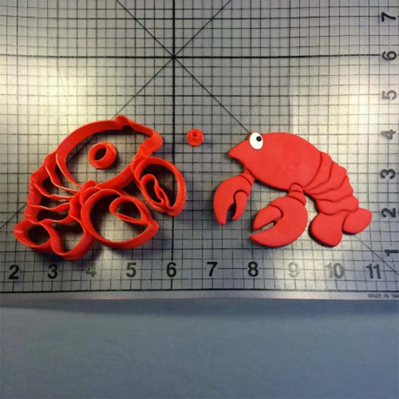 Омар дизайн форма для вырезания печенья набор на заказ 3D печатные инструменты
