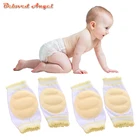 1 пара нескользящих детских наколенников, Детские Безопасные хлопковые наколенники, Детские наколенники, Детские шлейки и поводки