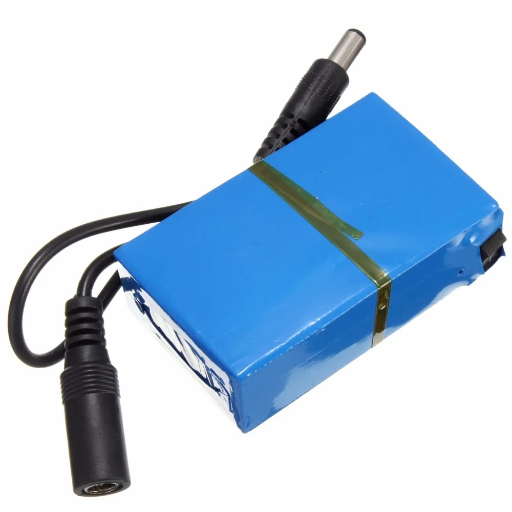 GTF прочный DC 12V 1800 MAH литий ионный аккумулятор большой емкости для камеры