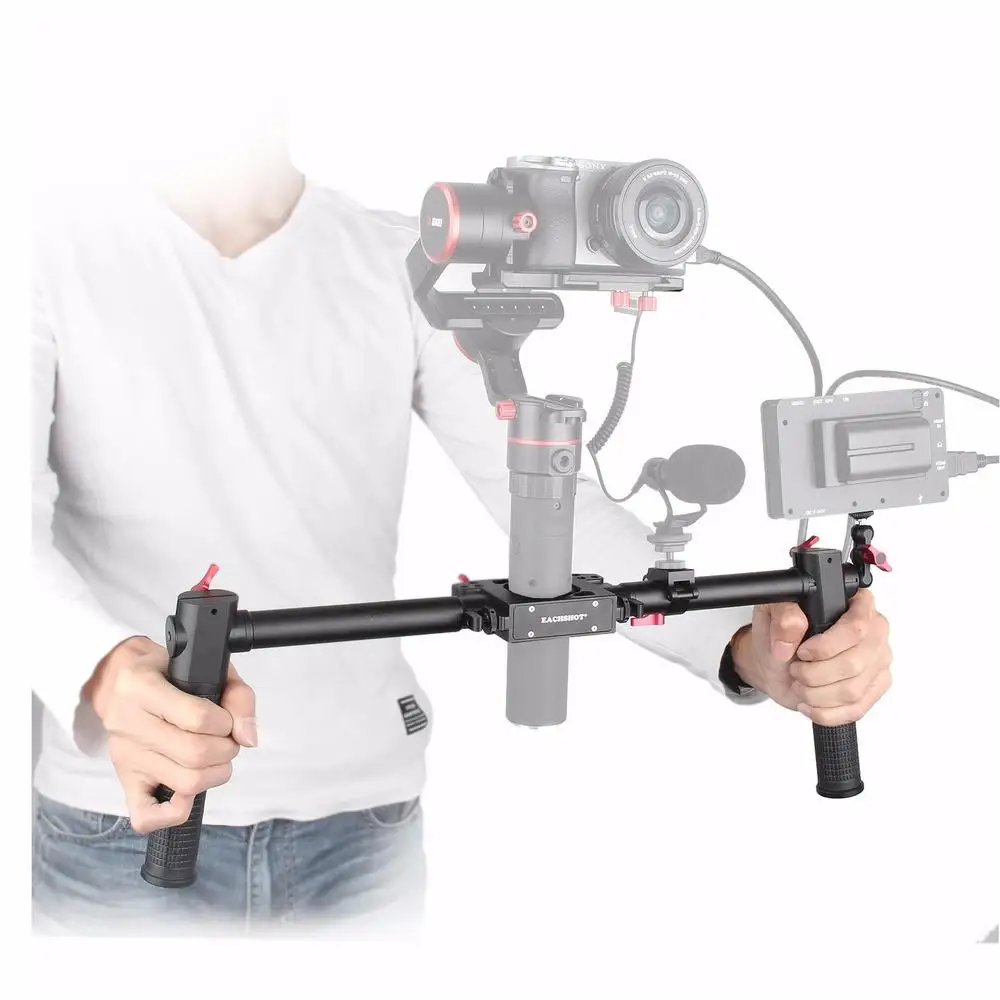 Fotopal двойная ручка ручной комплект для Gimbal Zhiyun Crane Plus Crane 2 Crane V2 Feiyu ak2000 ak4000 MOZA Air Aircross