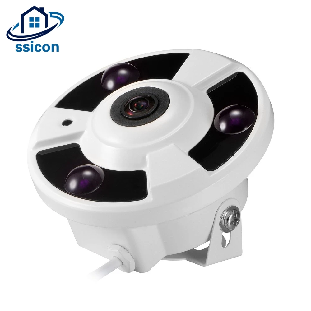 

Mini CCTV Camera 1080P AHD 1.7mm 180 Degree Fisheye Lens 3Pcs Array Leds IR Night Vision Dome Video Surveillance Camera