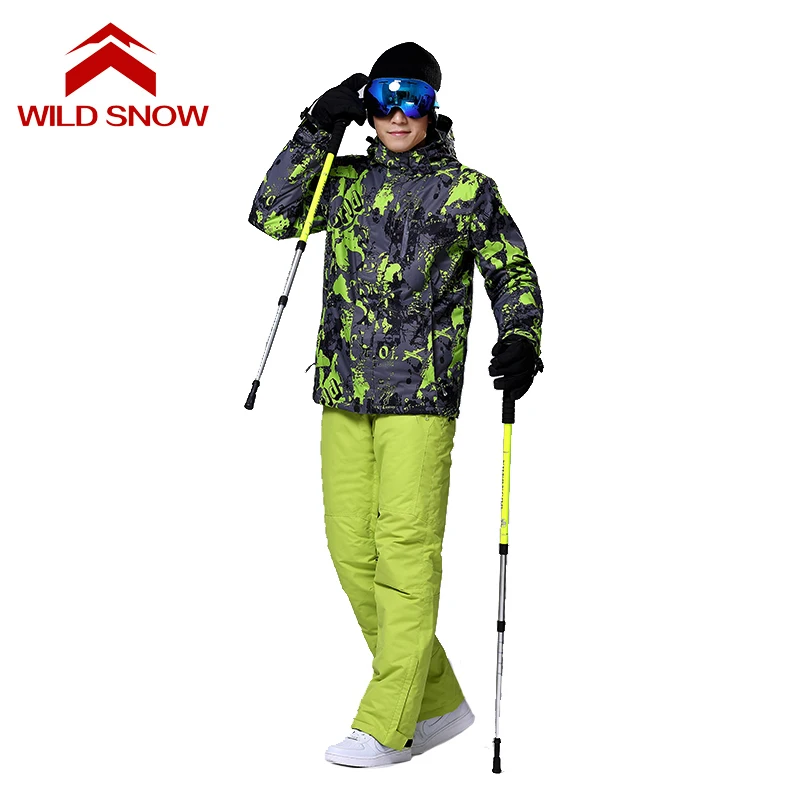 2017 новые высококачественные мужские лыжные куртки и брюки для катания на