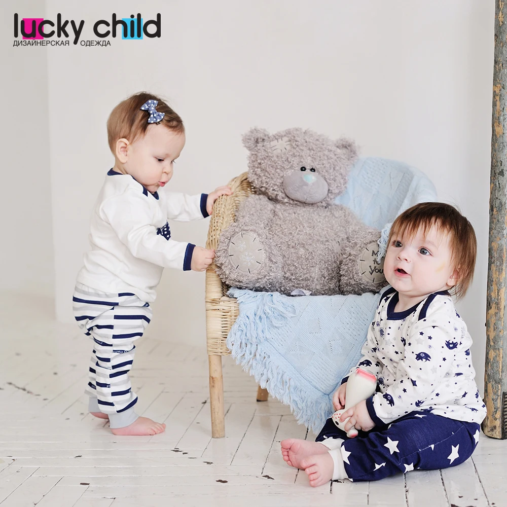 Штанишки комплект Lucky Child арт. 30-169 (Котики) [сделано в России доставка от 2-х дней] |