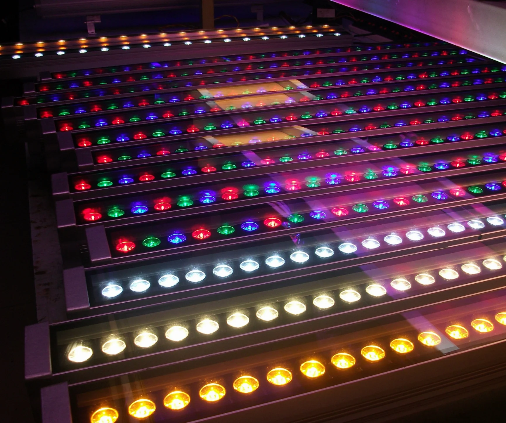 10pcs/lot rgb wall washer light ip65 72w led DMX512 RGB/WHITE/WARM WHITE 51*58*1000MM | Лампы и освещение