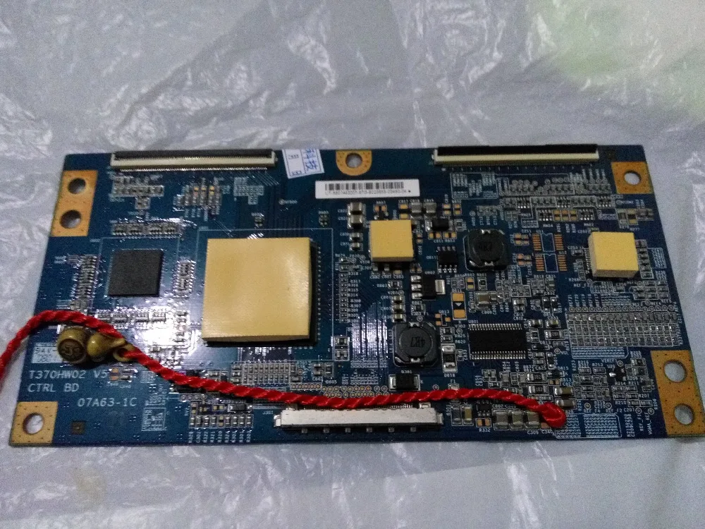 T370HW02 V5 07A63 1C 07a63 1B подключение с ЖК платой логическая плата T con подключения