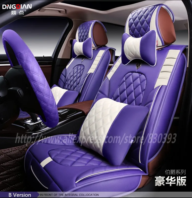 3D Стильный чехол для автокресла для Toyota Camry Corolla RAV4 Civic Highlander Land cruiser 200 Prado 150 120 Prius verso