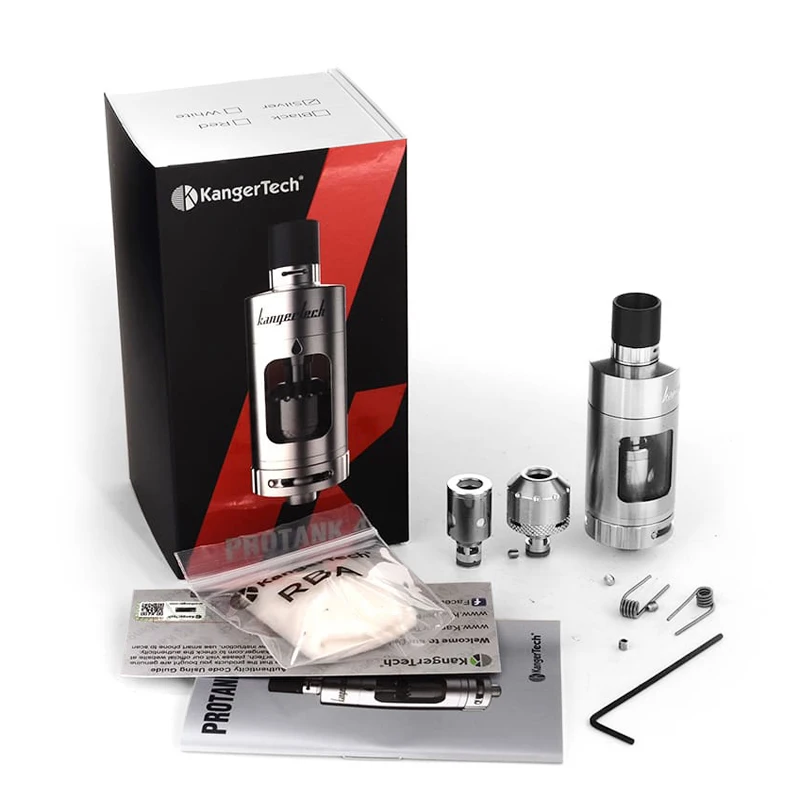 KangerTech PROTANK 4 бак 5 мл Clapton 0 6 Ом катушка с полностью Kanger SSOCC испаритель