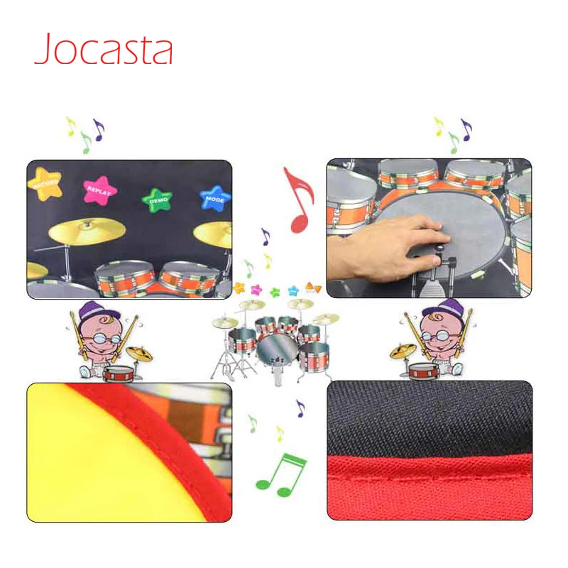 Jocasta 70 5x65 см Детские ударные инструменты для джаза Музыкальные коврики сенсорные