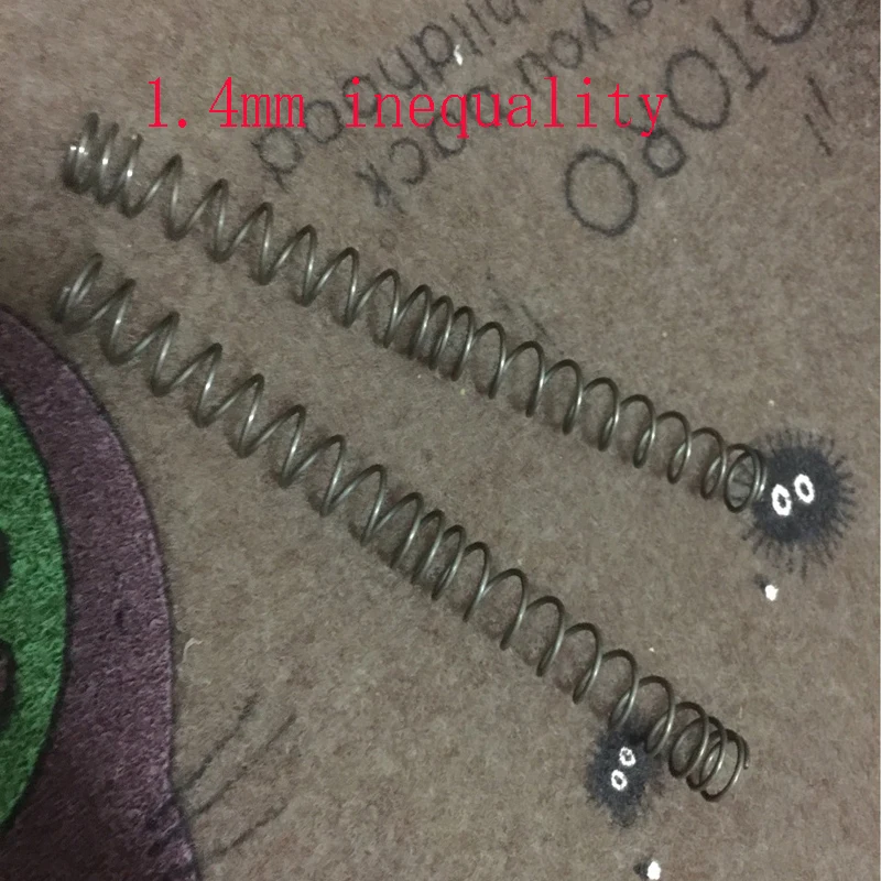 

1.4 non-equal distance spring water gun accessories