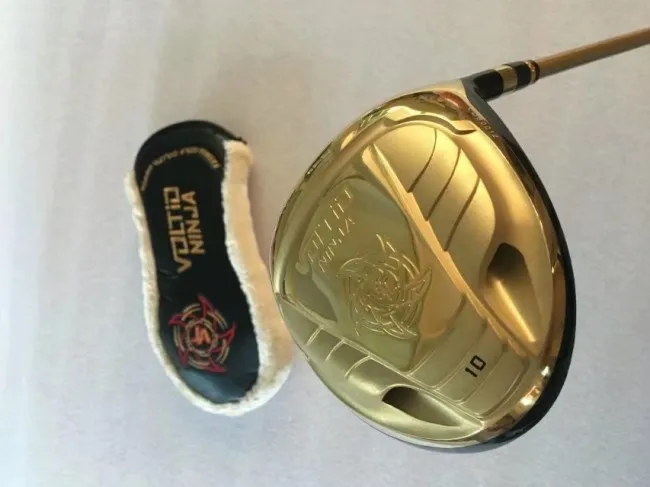 Фирменная Новинка Катана Voltio водитель ниндзя золото Гольф клюшки для гольфа 9 0/10 0