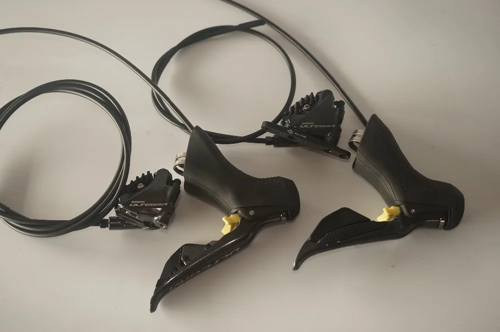 SHIMANO Di2 ST R785 + BR R785/BR R8070 гидравлический Postmount/плоское крепление диск тормоз набор