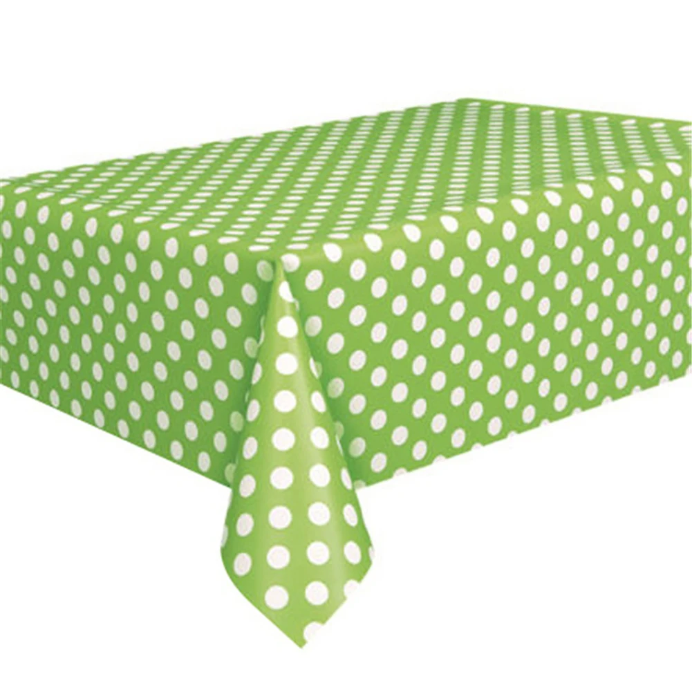 День рождения скатерть Точки Пятно Семья отель travel одноразовые покрытие