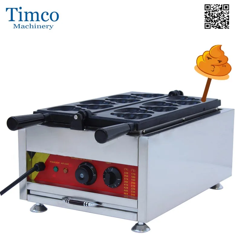 Вафельница TIMCO 6 шт. электрическая машина для выпечки|waffle maker|waffle bakerwaffle machine |