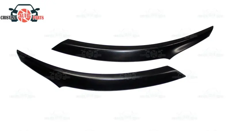Eyebrows for Kia Rio 3 2011-2014 headlights cilia eyelash plastic ABS moldings decoration trim covers car styling | Автомобили и