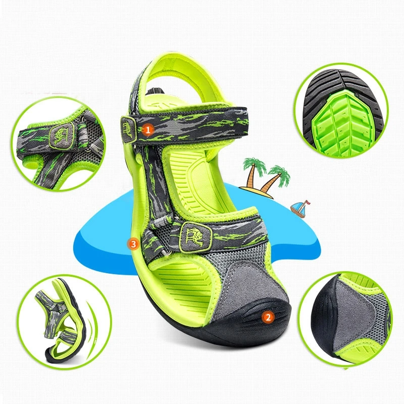 CAMEL/Детские пляжные сандалии летние дышащие детские для мальчиков и девочек