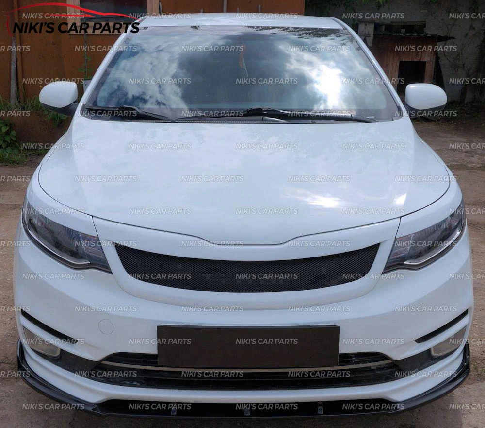 Крышка радиатора гриля для Kia Rio III 2011 2014/2015 2017 комплект корпуса из АБС пластика