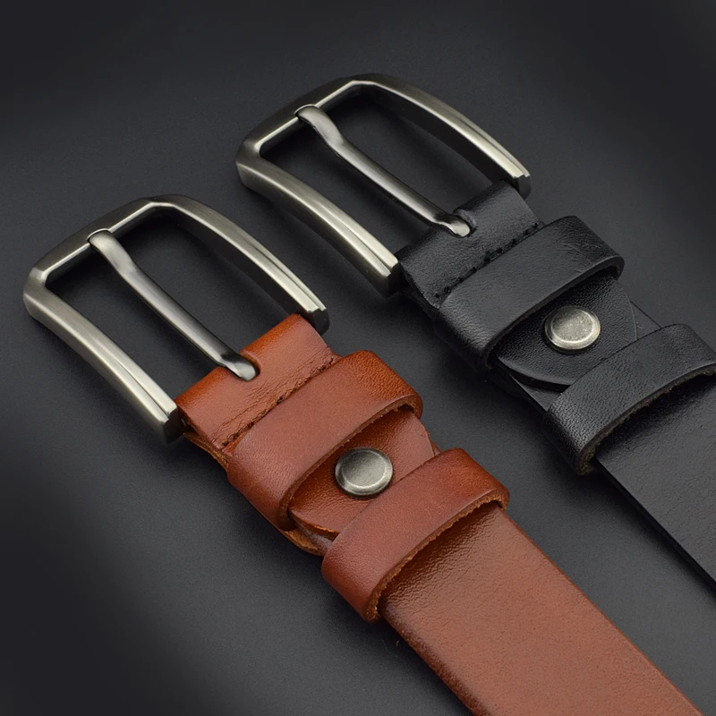 Мужской ремень из 100% натуральной воловьей кожи дизайнерский мягкий ковбойский 2 9