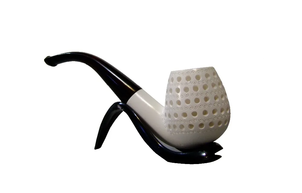 Круглая фигурная труба Meerschaum