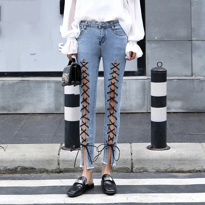 2018 модные летние джинсы для женщин в стиле бойфренд винтажные с высокой талией